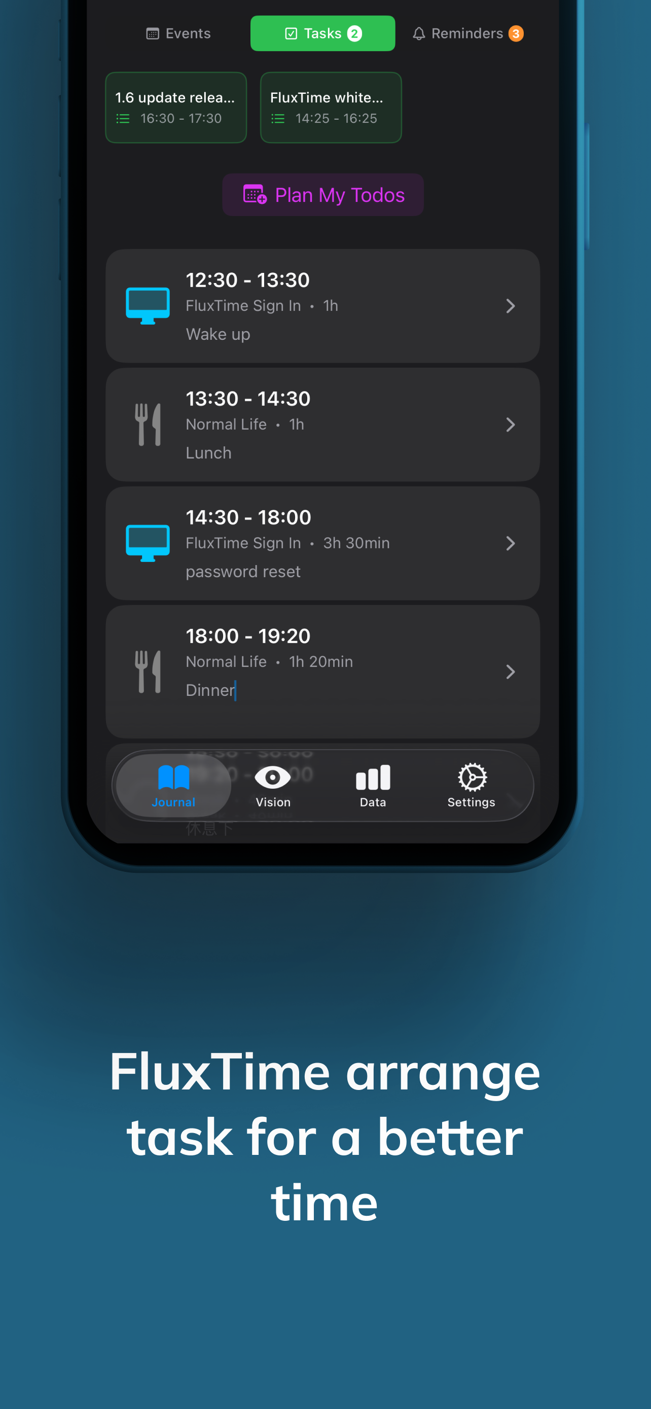 FluxTime - Screenshot 3 showing product features and functionality