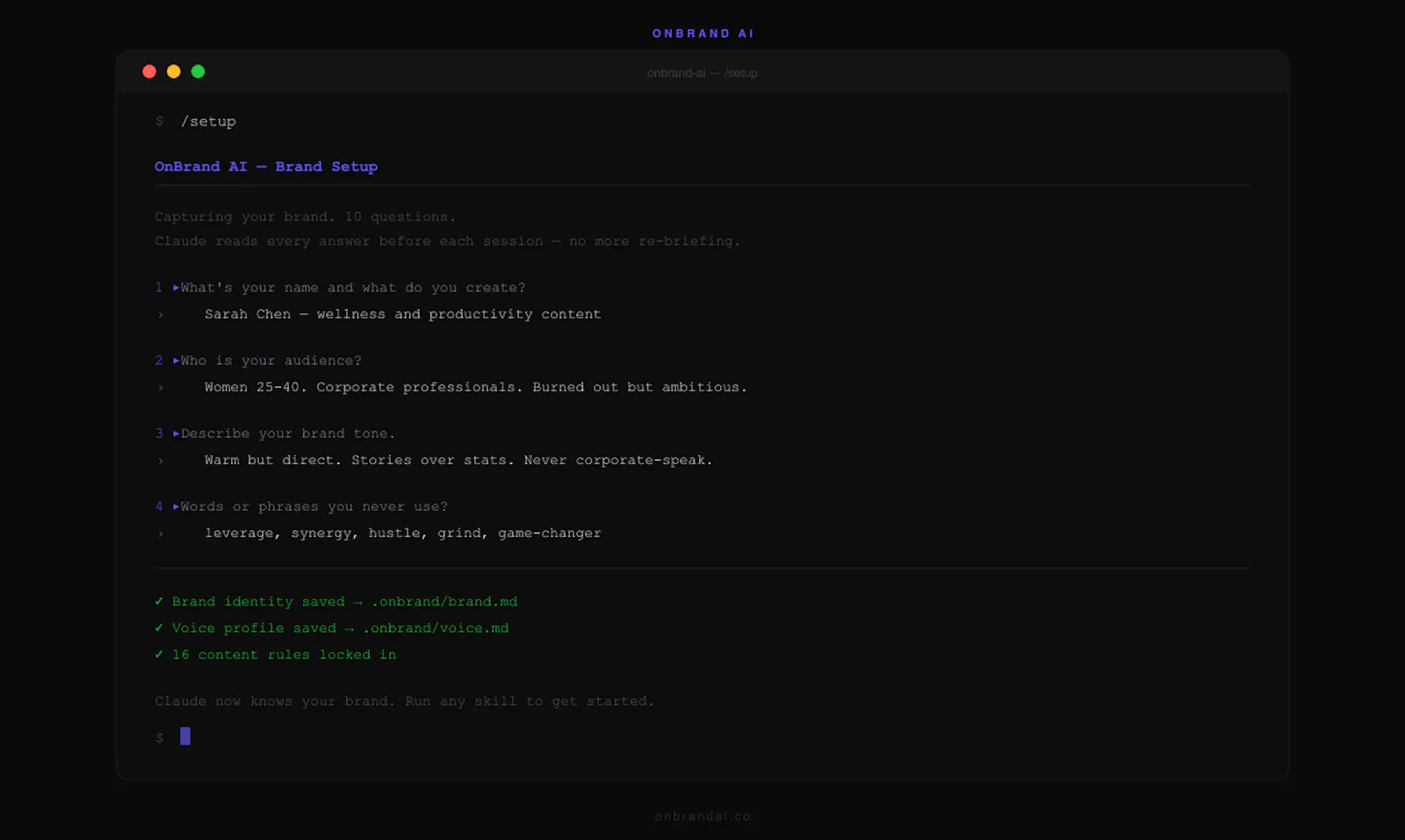 OnBrand AI screenshot 3