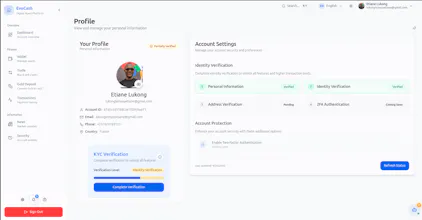 EvoCash Platform gallery image