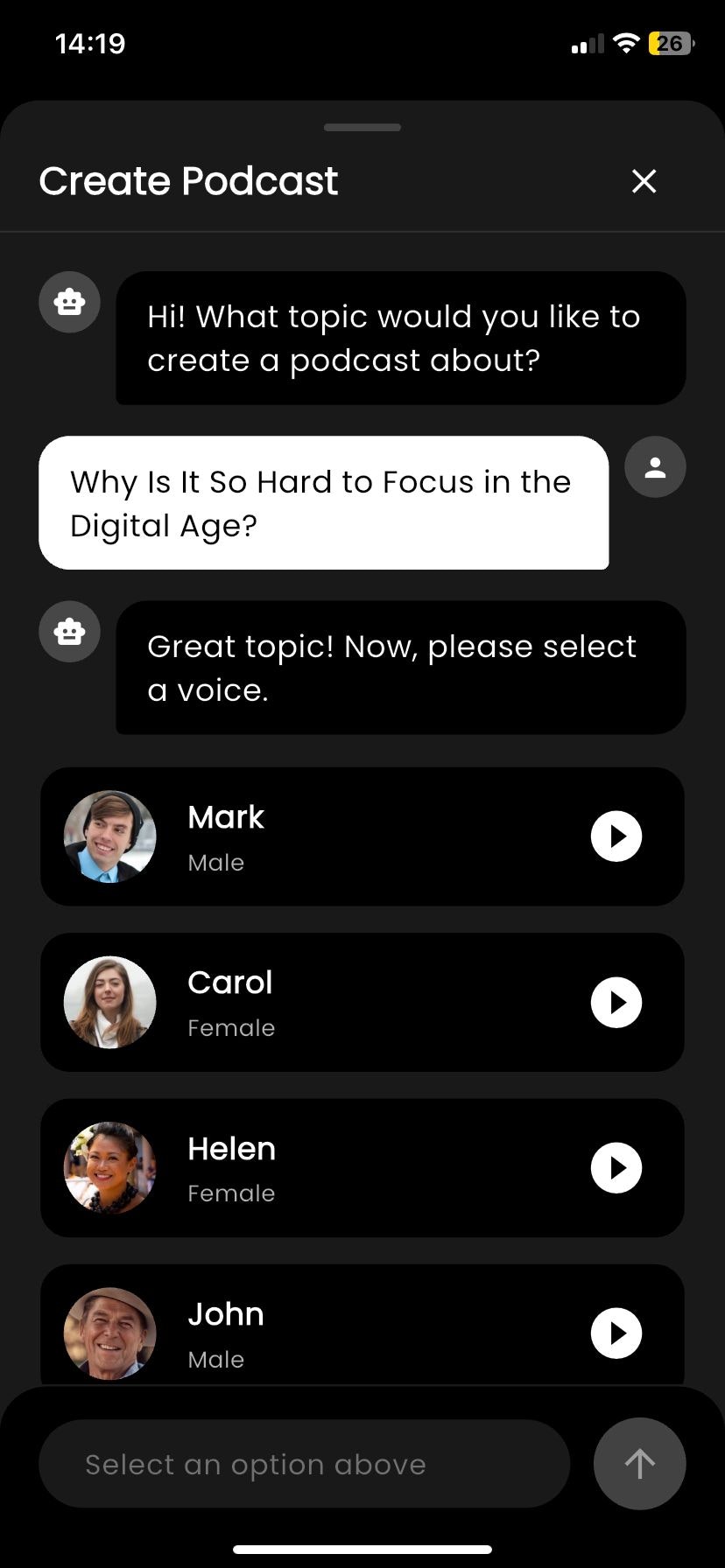 PodTalk Studio - Screenshot 3 showing product features and functionality