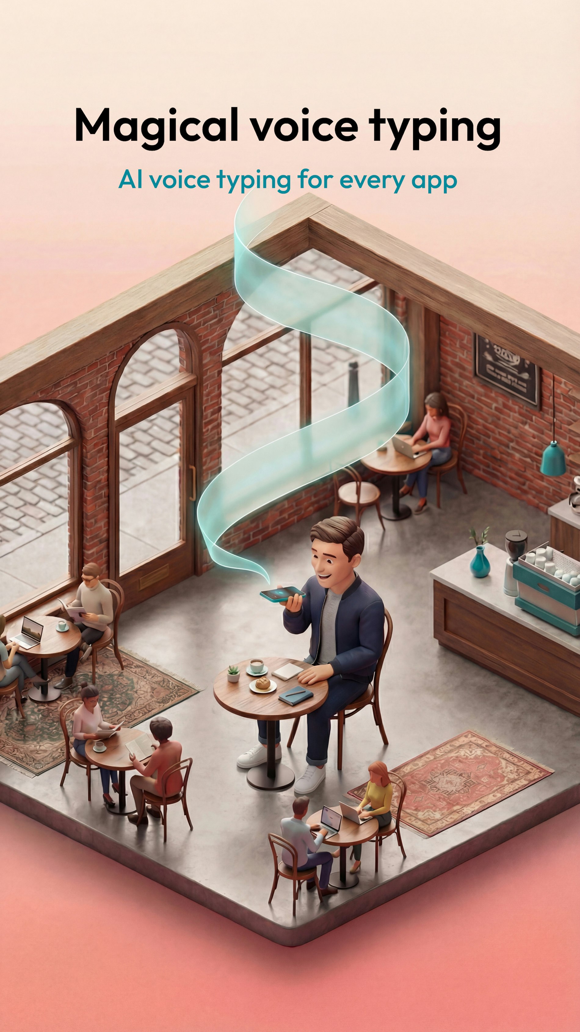 Dictaboard - Main product screenshot demonstrating key features and user interface