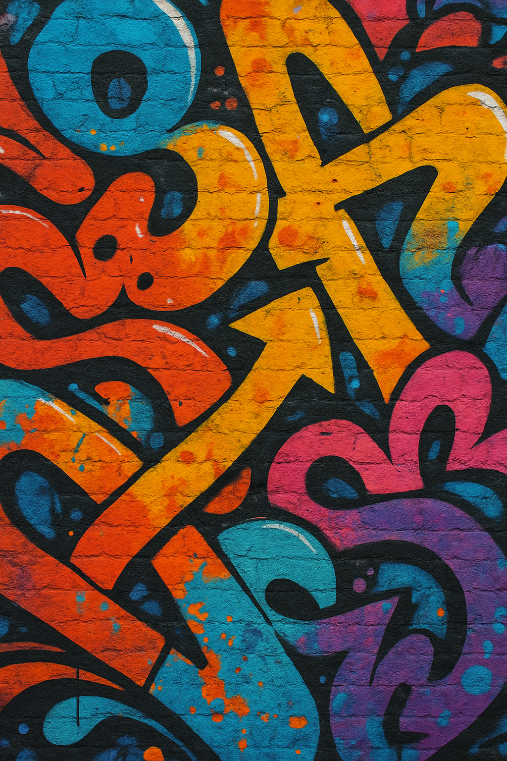 Arte de pared de graffiti - ARTE media 1