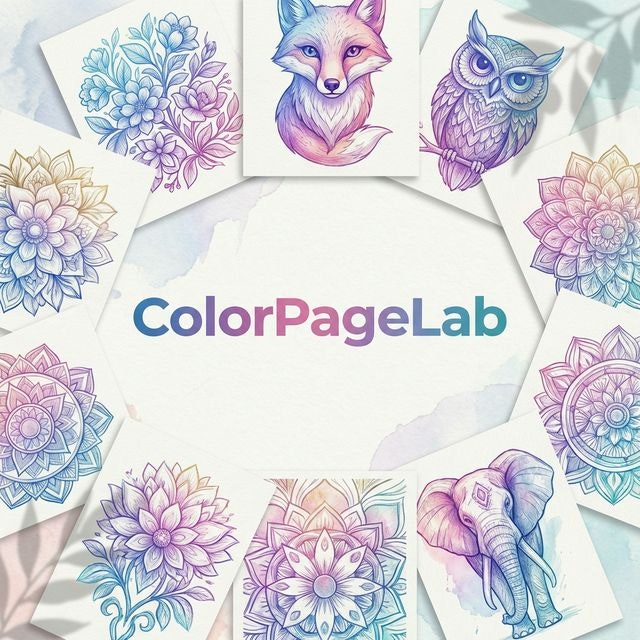 ColorPageLab - Main product screenshot demonstrating key features and user interface