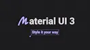 Material UI 3 (beta)