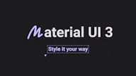 Material UI 3 (beta)