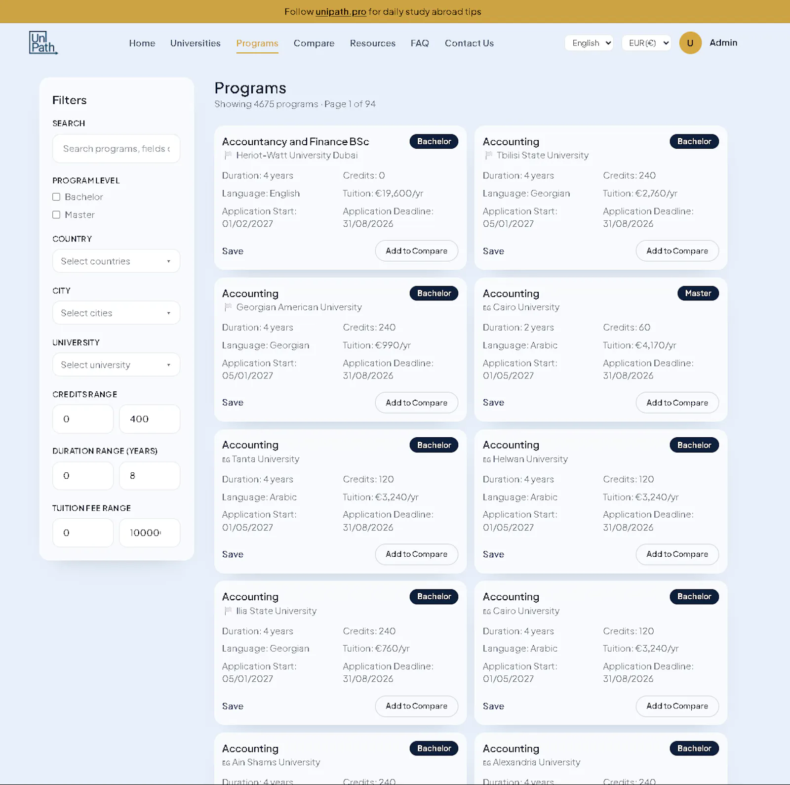 UniPath screenshot 6