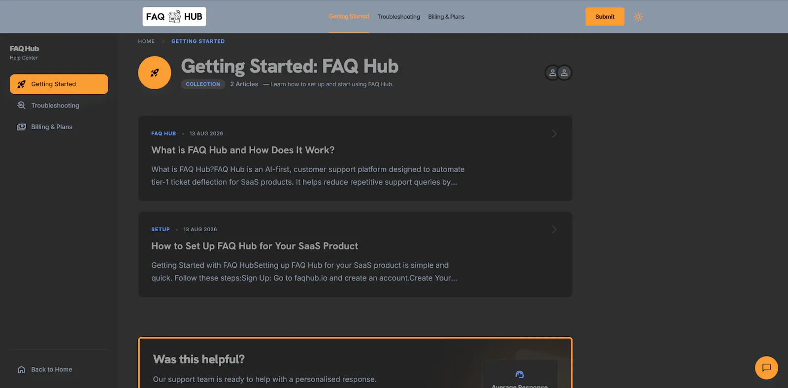 FAQ Hub screenshot 7