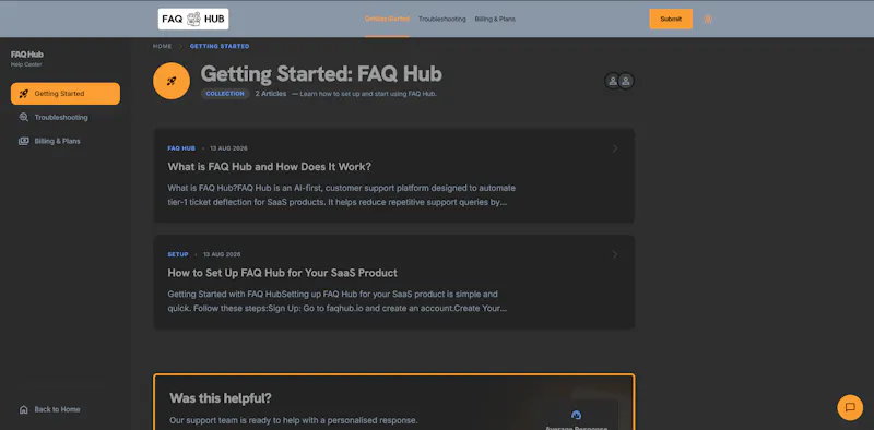 FAQ Hub screenshot 7