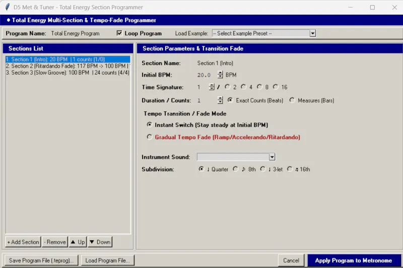d5 Metronome and tuner screenshot 7