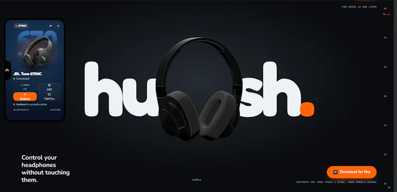 HUSH screenshot 1