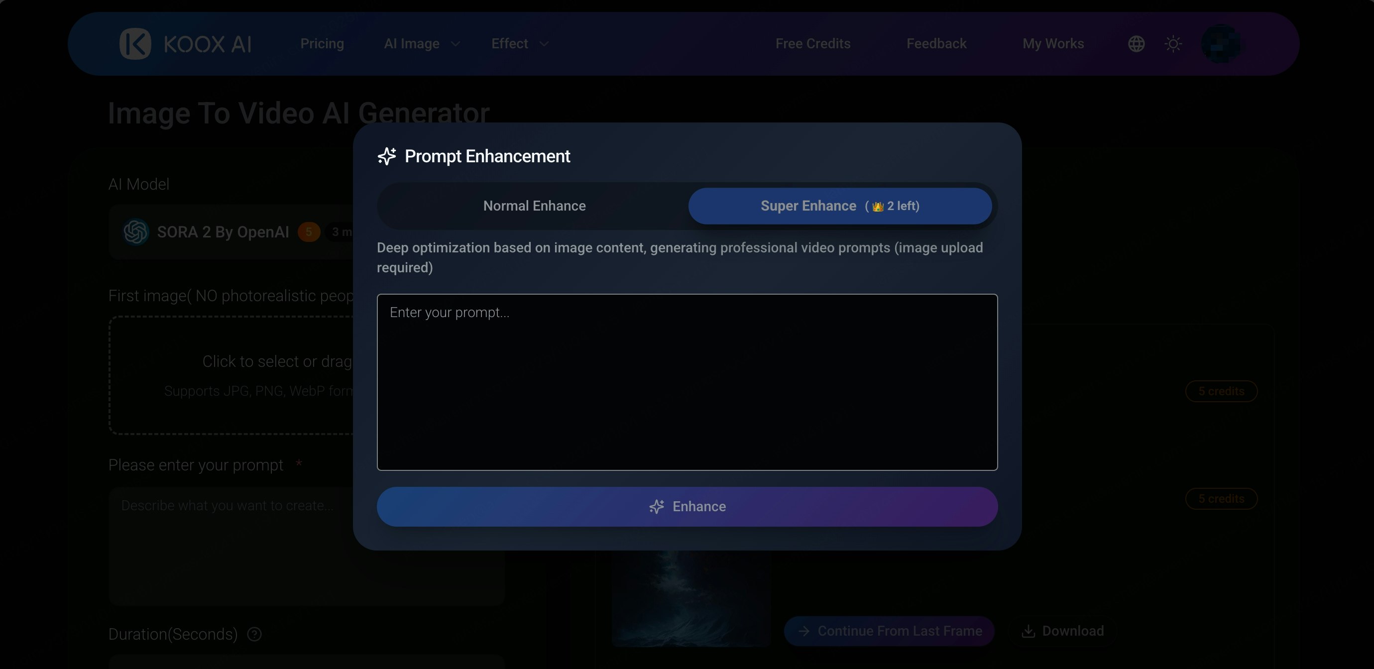 KOOX AI - One stop AI video generator - Screenshot 3 preview