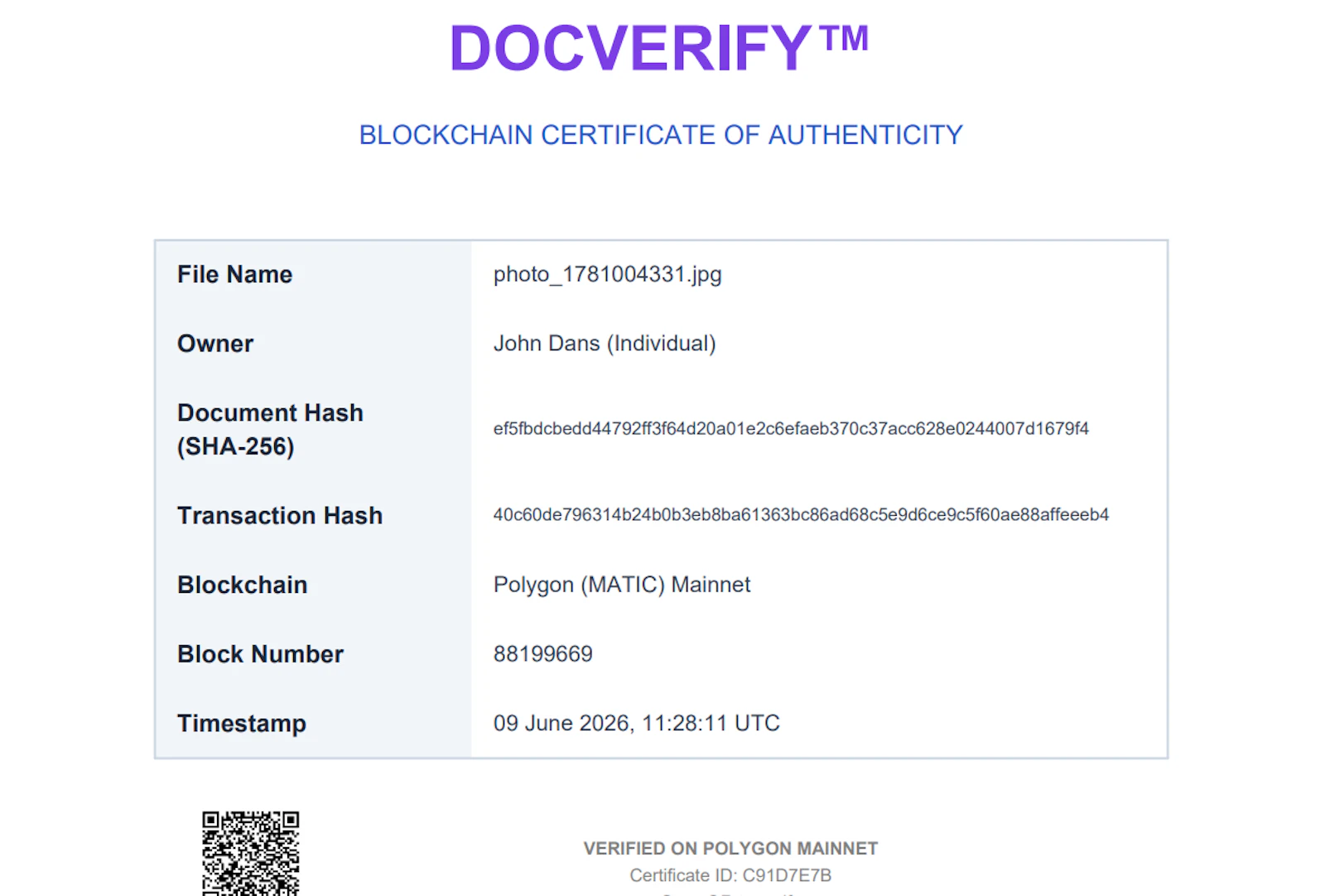 DocVerify — CYBERPUNK NOTARY screenshot 5