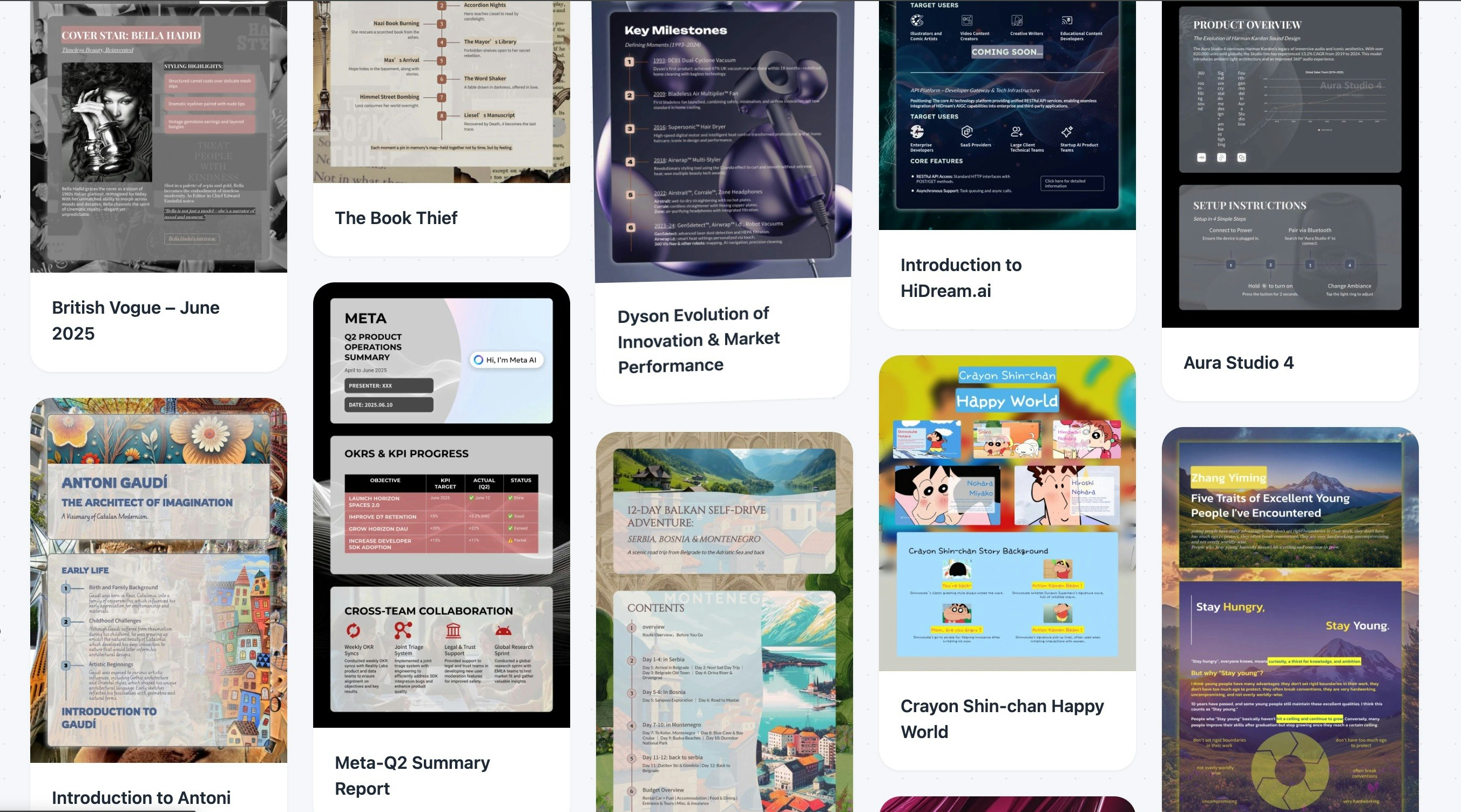Pi (Presentation Intelligence) gallery image