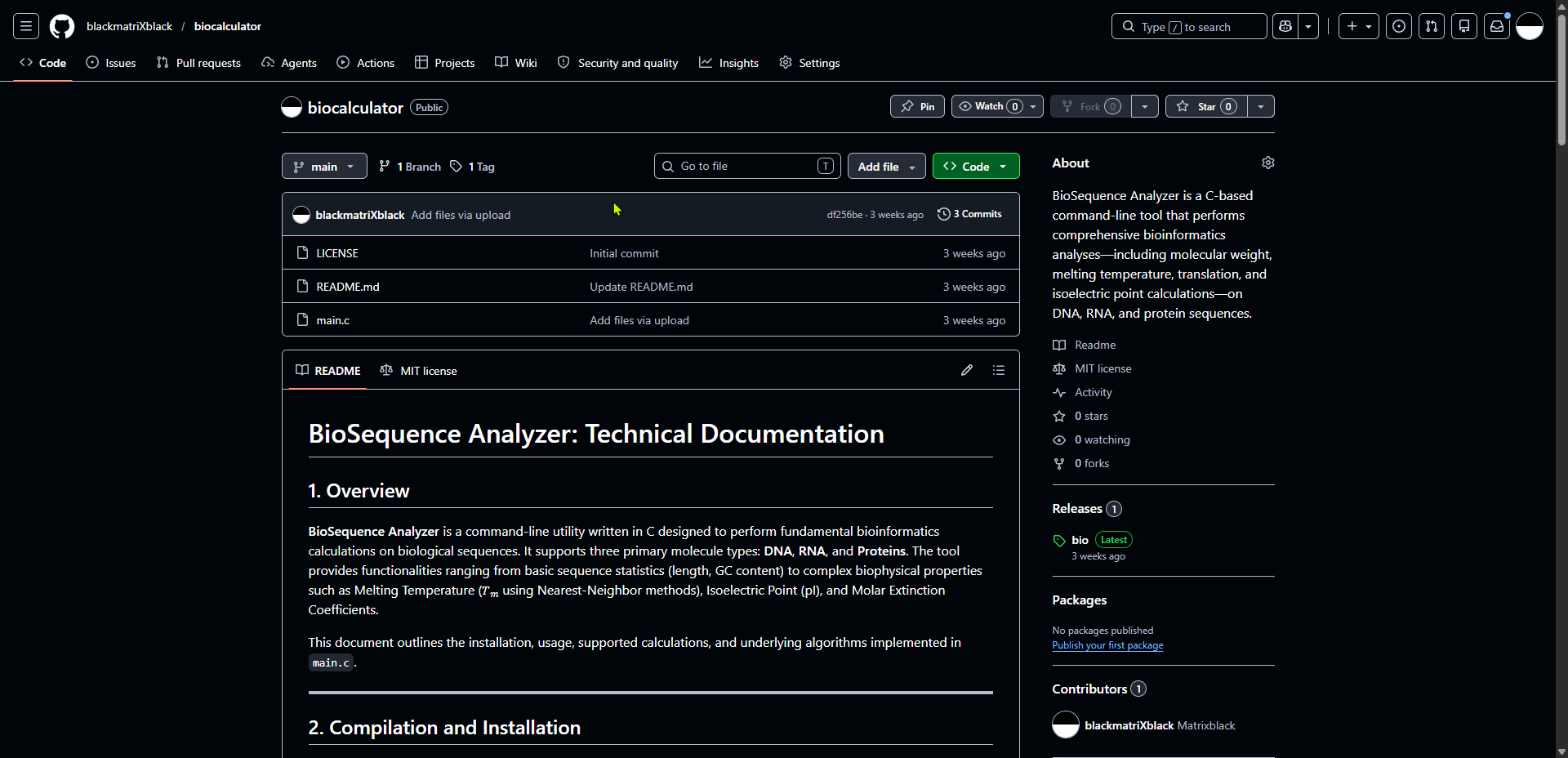 biocalculator gallery image