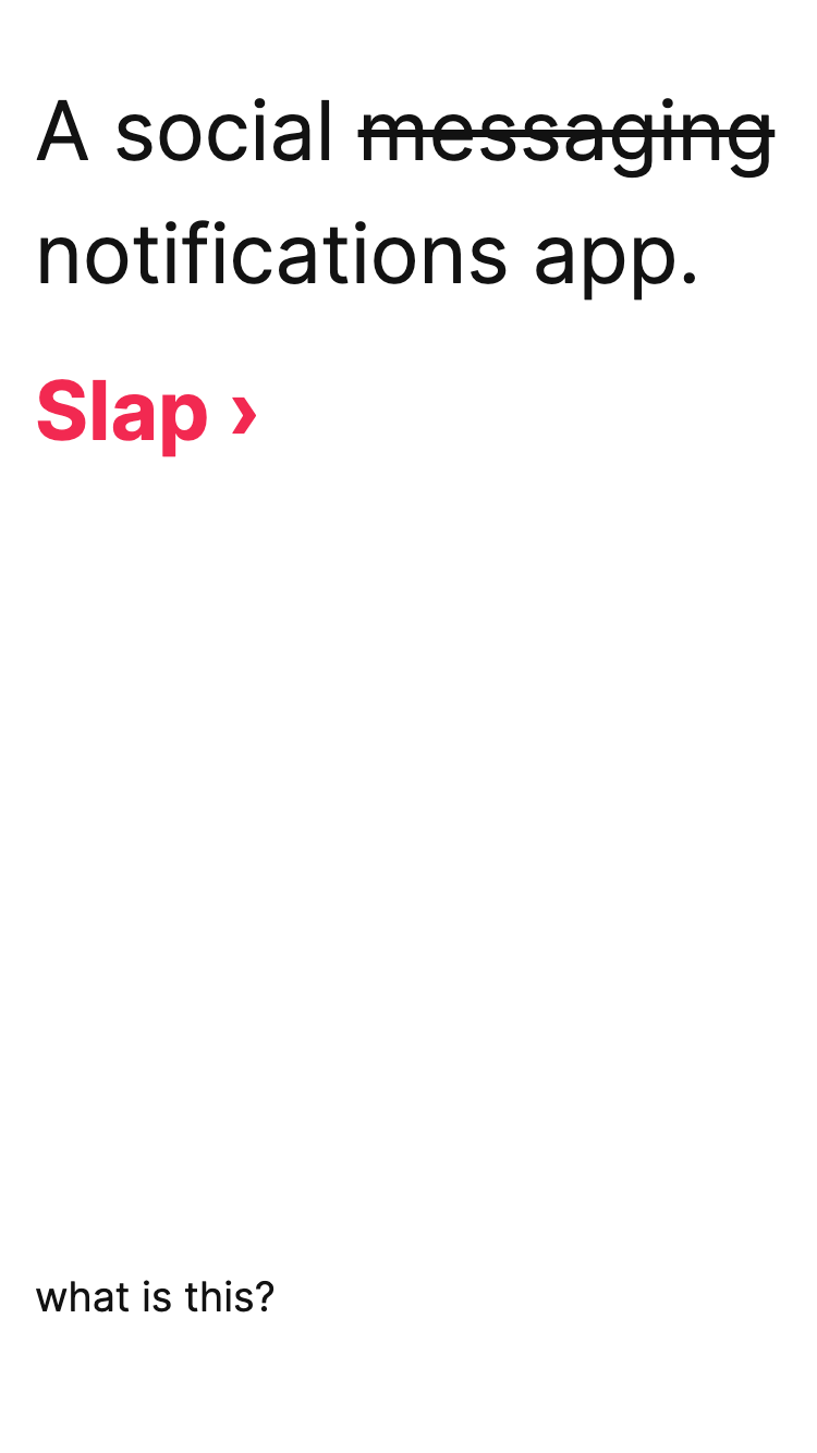 Slap - Slap your friends with a push notification. media 1