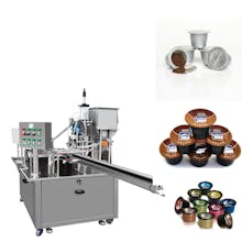 coffee capsule filling sealing machine gallery image
