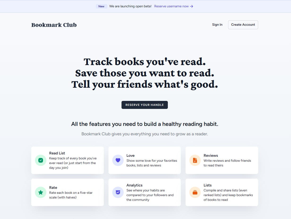 Bookmark Club media 1