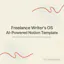 Freelance Writer's OS — Notion Template