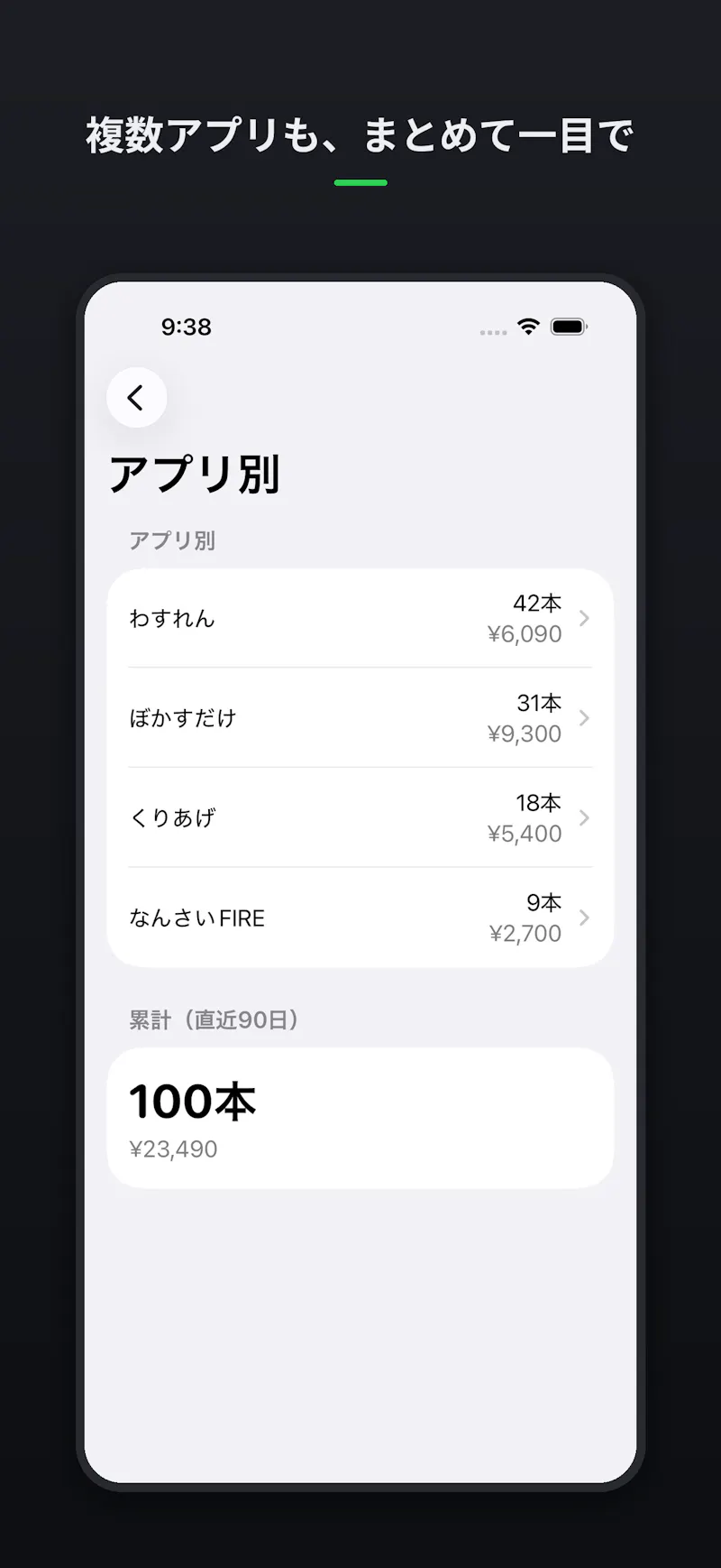 AppGlance screenshot 4