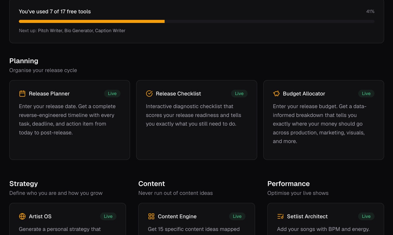 BigBadBird Music Tools gallery image