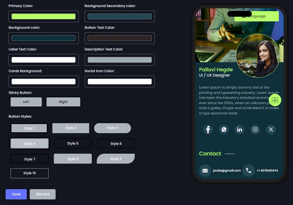 Digital Business VCards Maker media 3