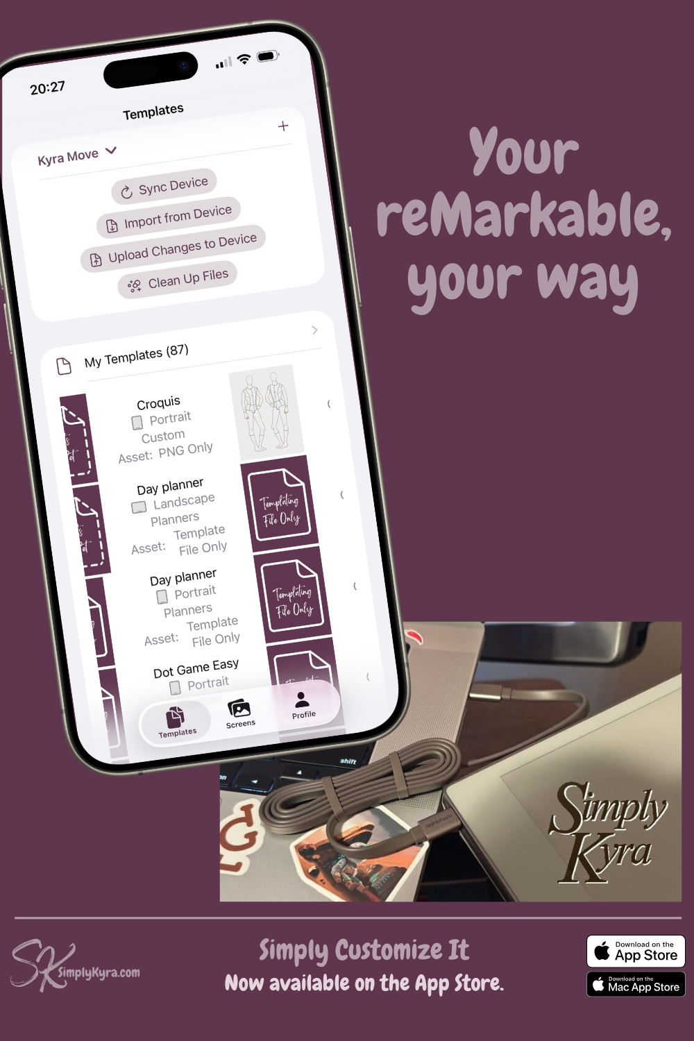Simply Customize It - Main product screenshot demonstrating key features and user interface