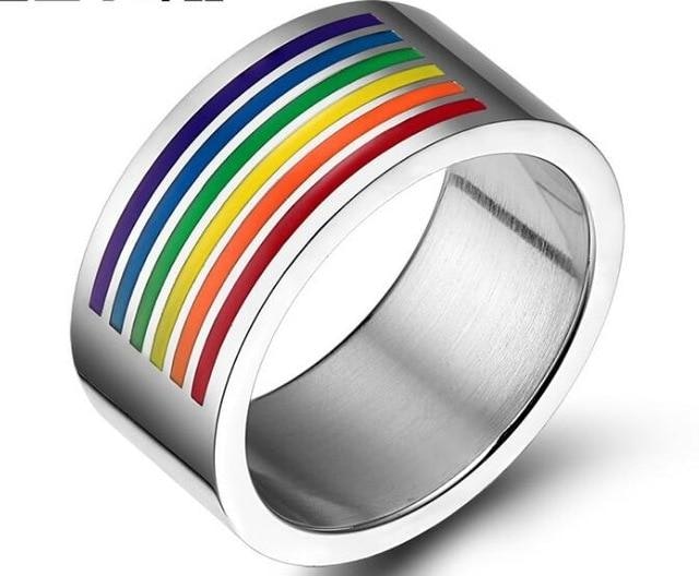 Rainbow Heart Bottle lips Enamel pins gallery image