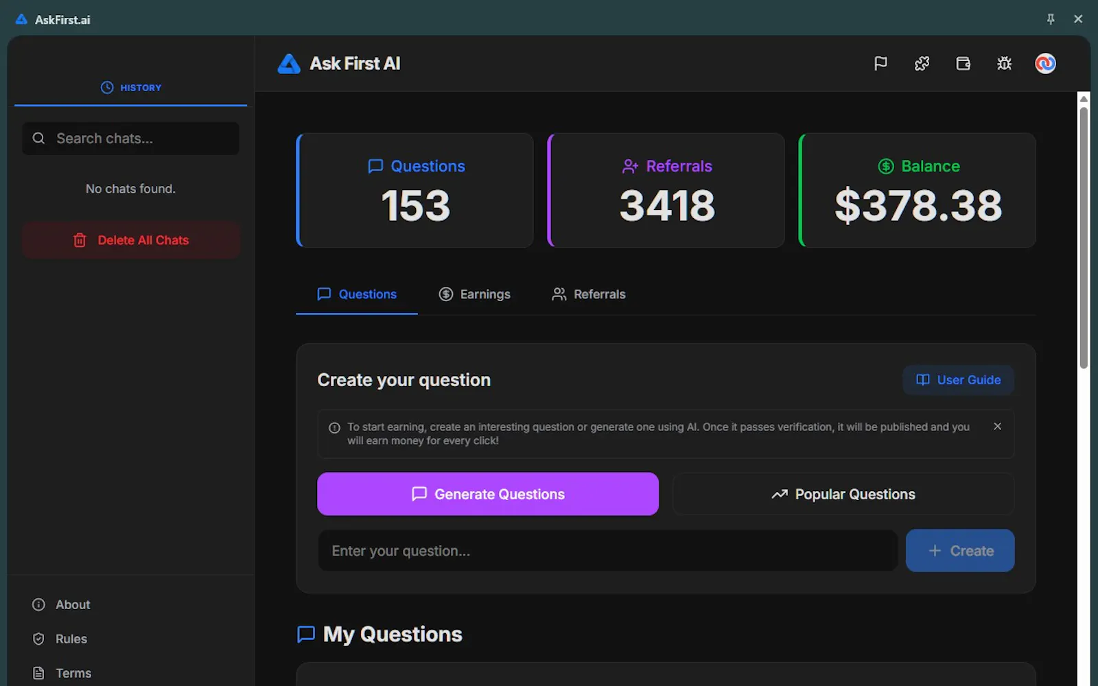 Ask First AI — Join Monetization 2.0 screenshot 2