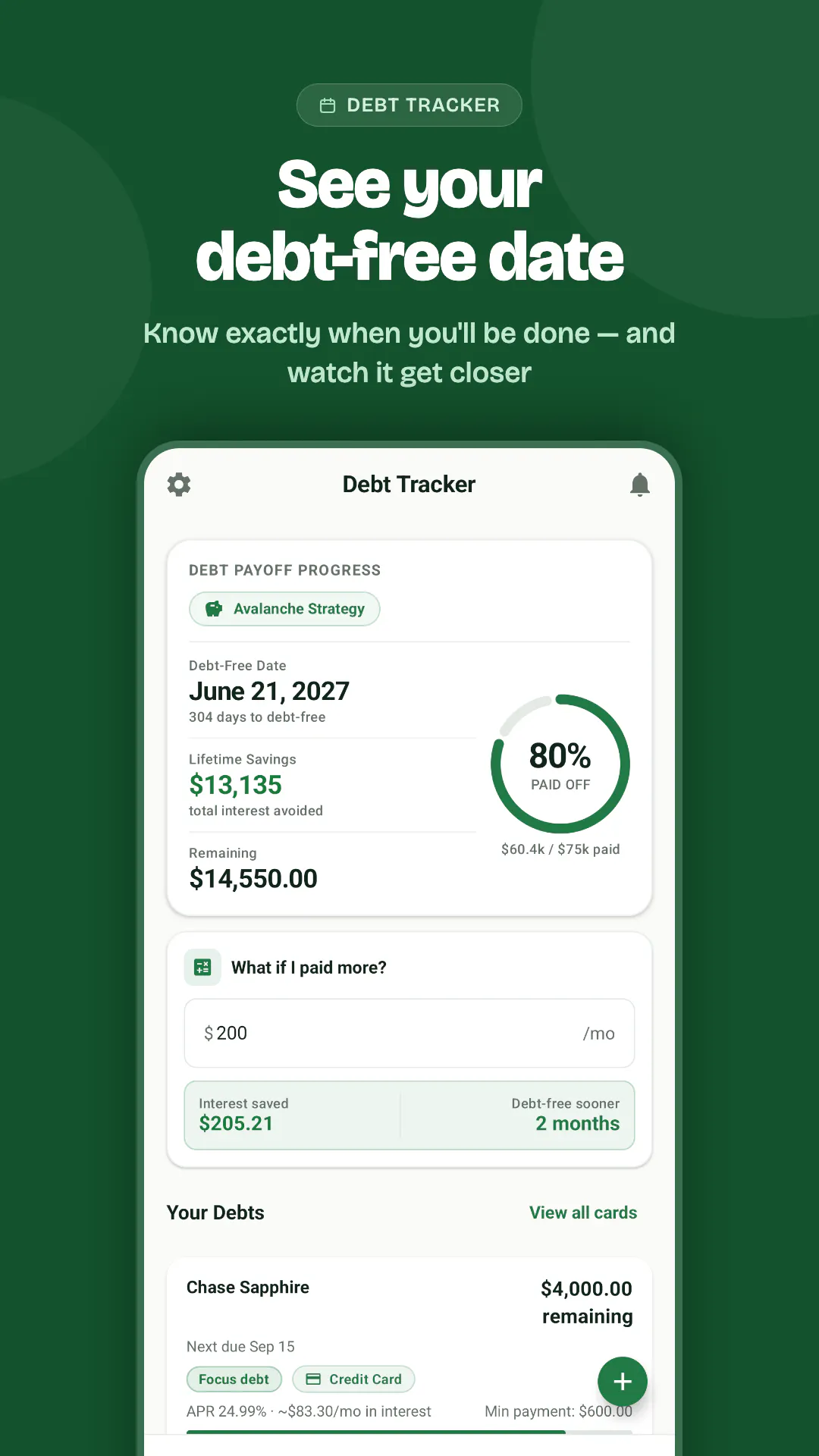 Debt Tracker: Payoff Planner gallery image