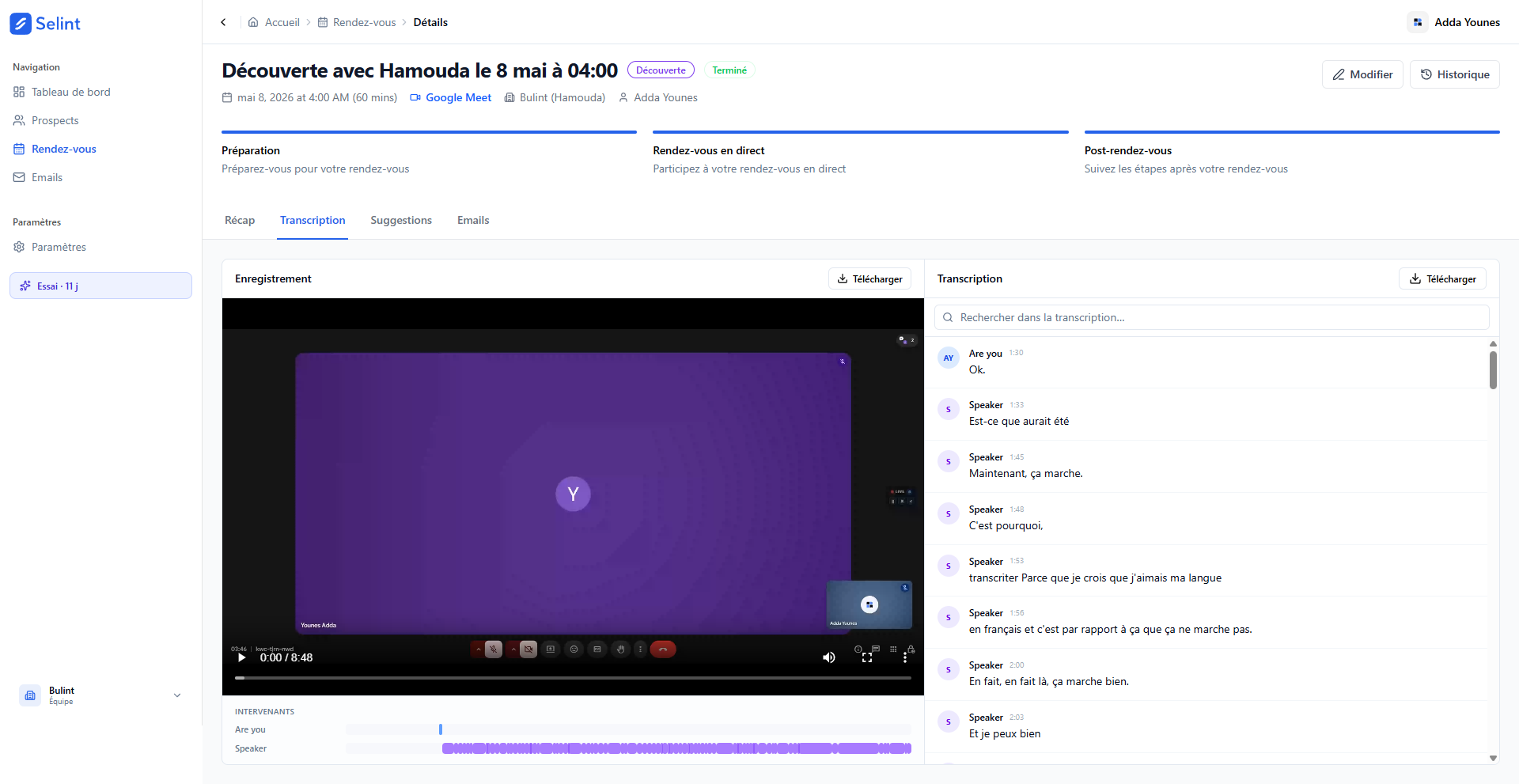 Selint - AI Co-Pilot for Sales Meetings gallery image