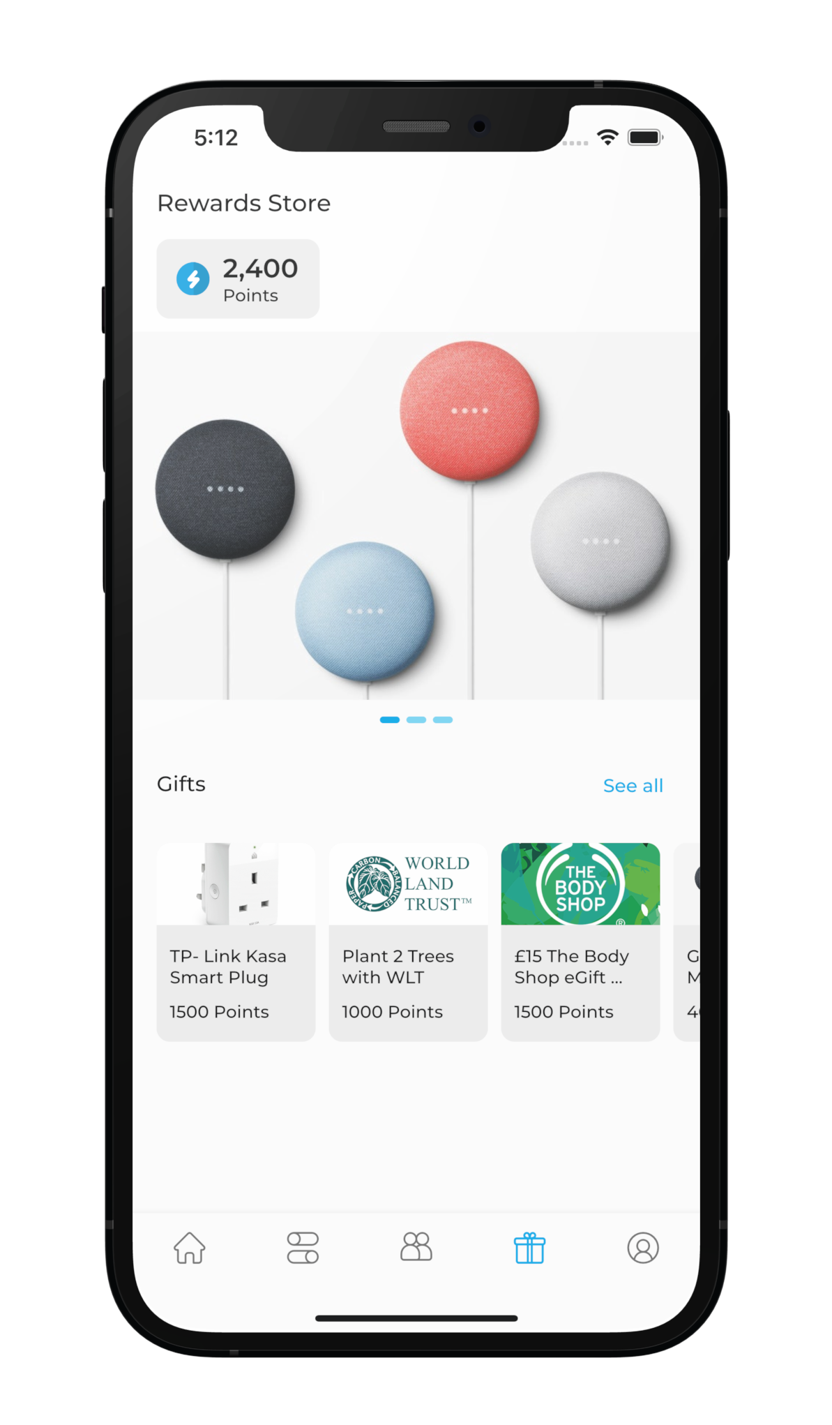 equiwatt EV smart charging app gallery image