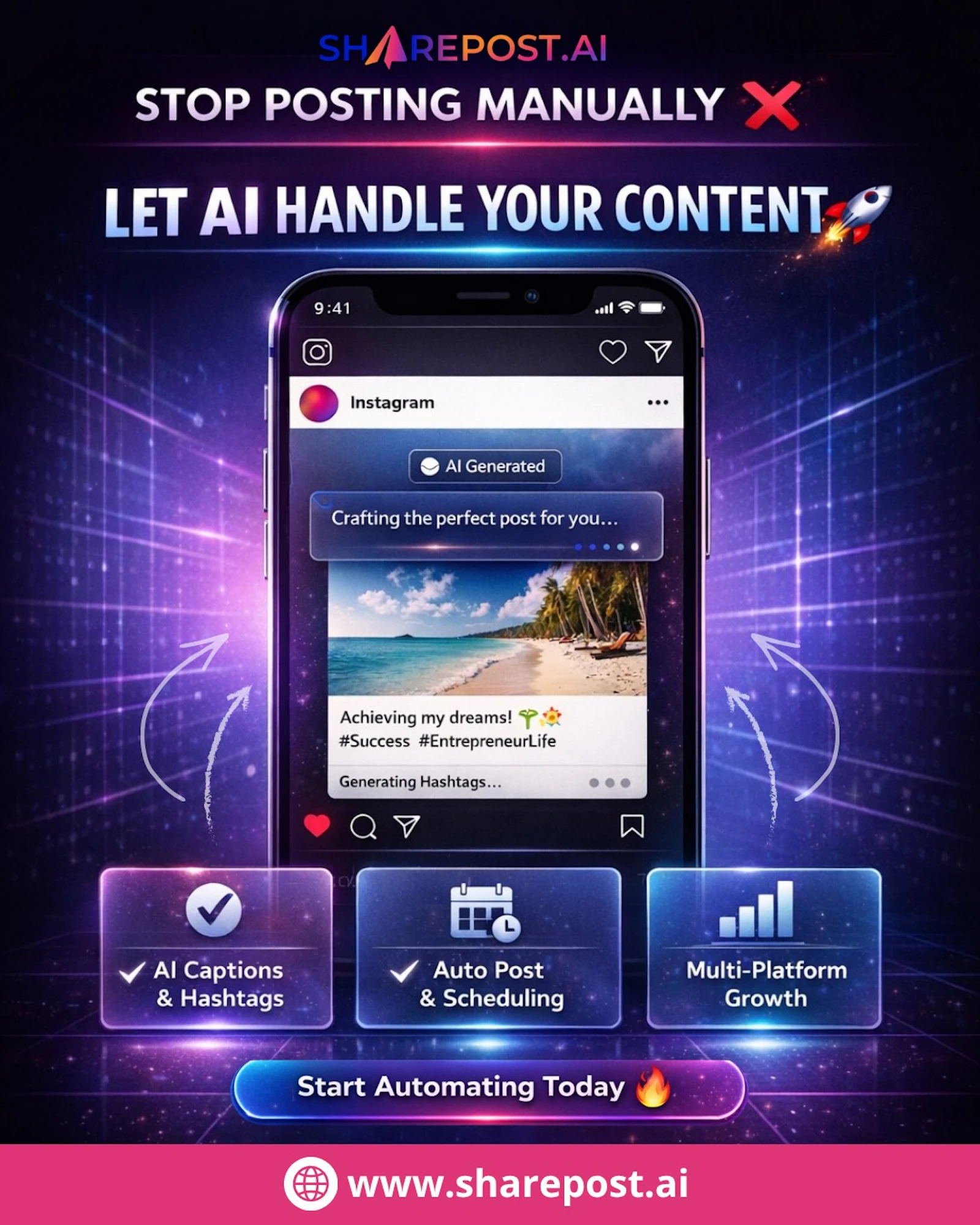 SharePost AI screenshot 2