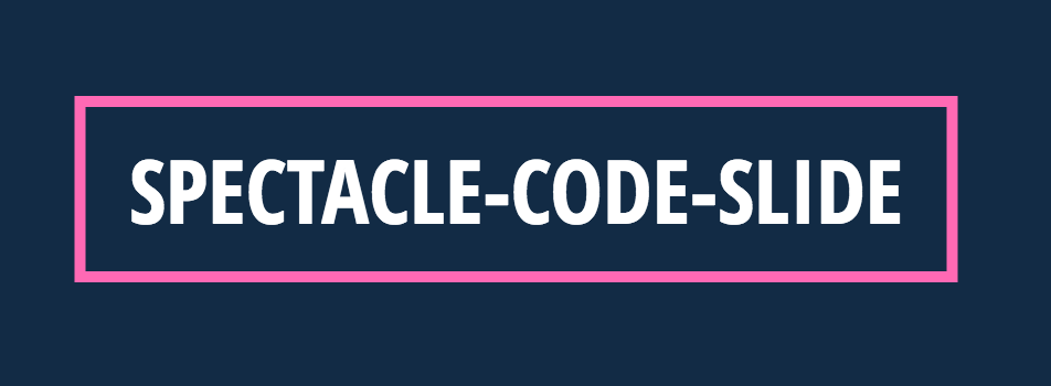 Spectacle Code Slide gallery image