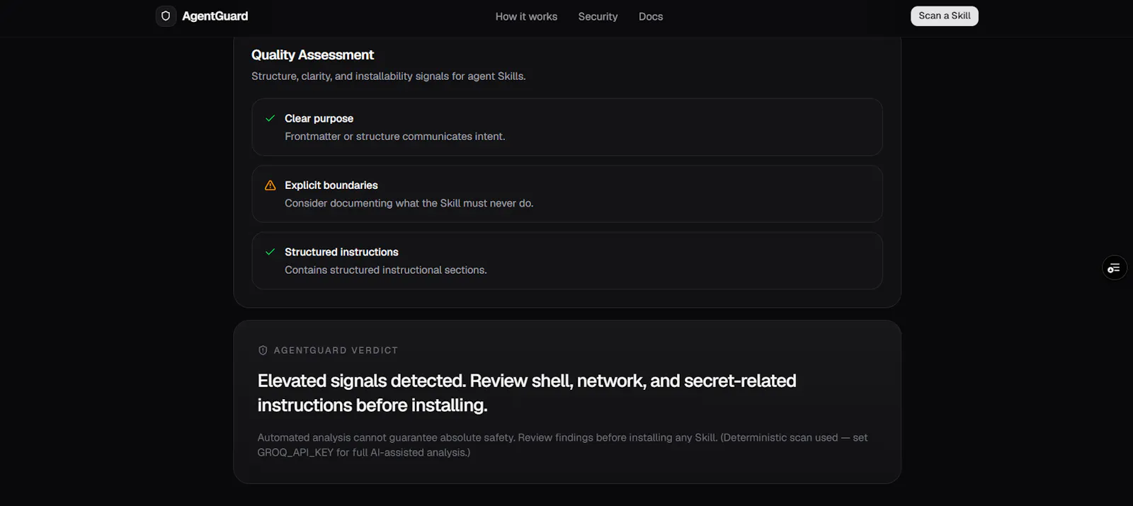 AgentGuard screenshot 5