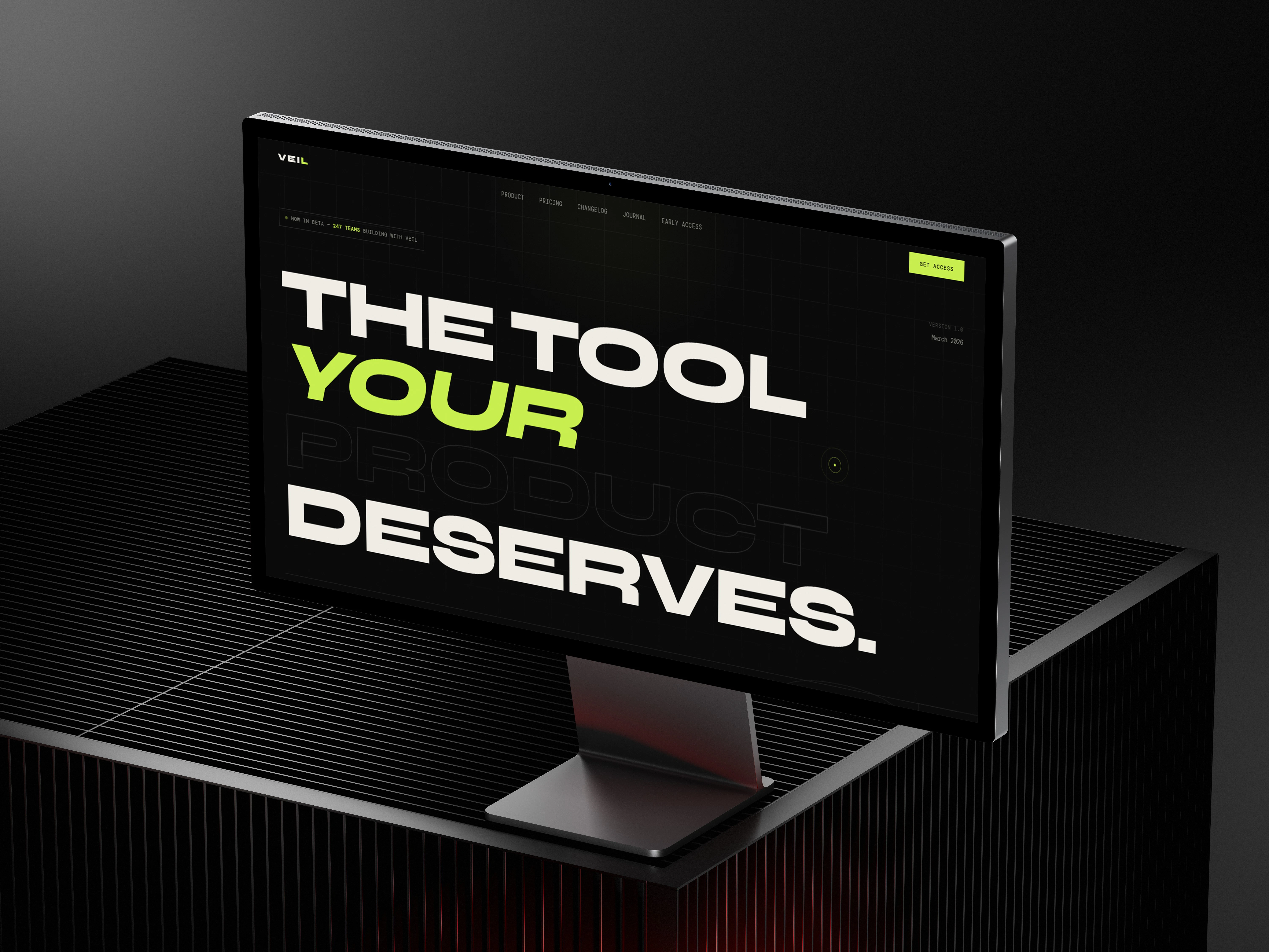 VEIL-Dark HTML Template for AI Startups logo