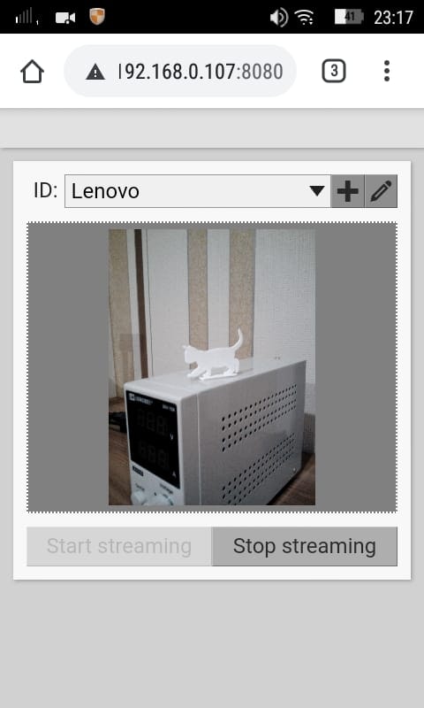 electron-webrtc-camera gallery image