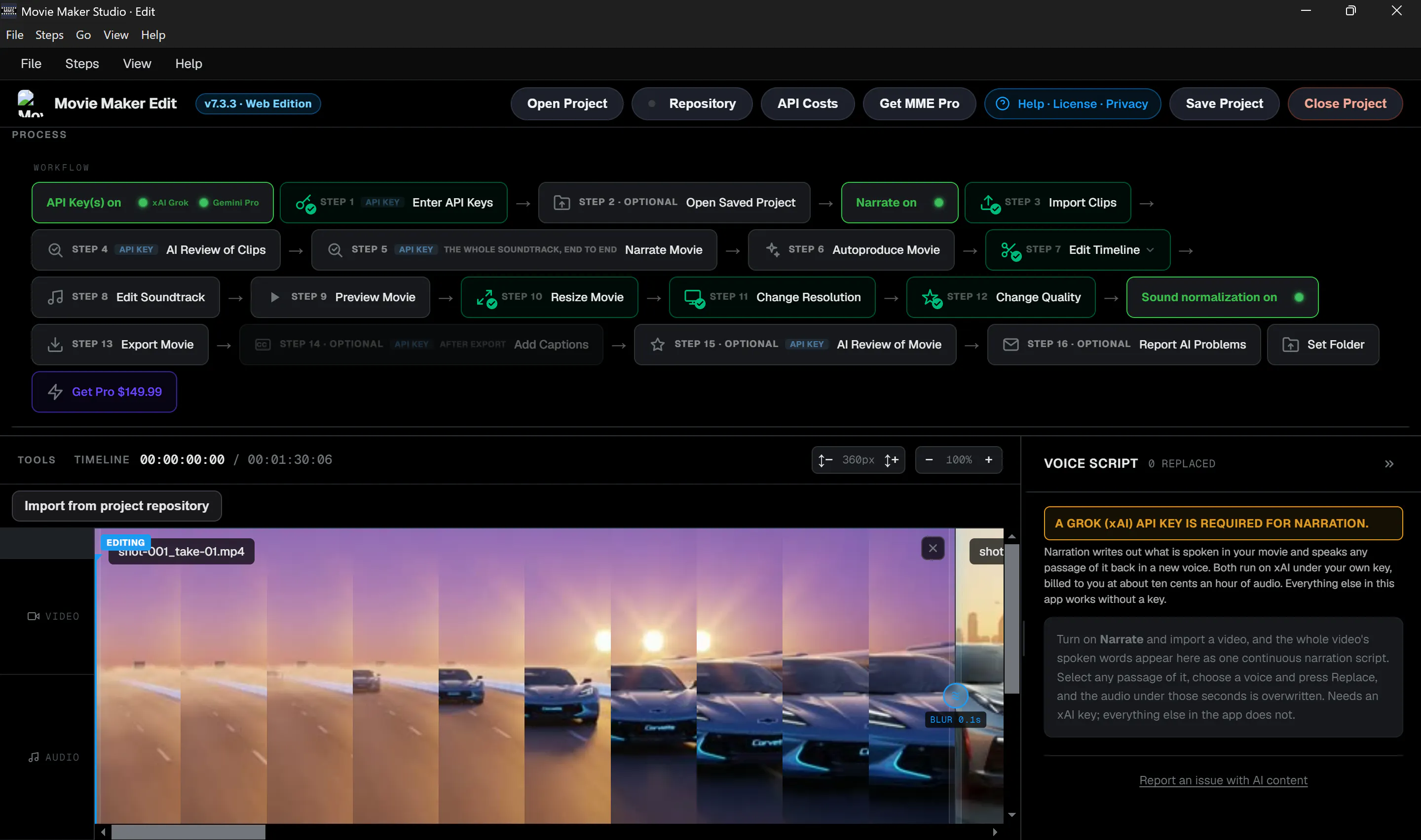 Movie Maker Studio Pro 7.3 gallery image