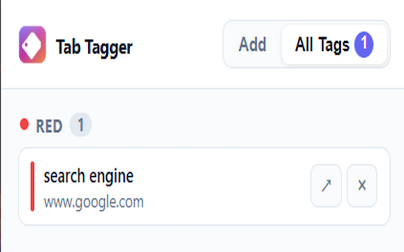 Tab Tagger screenshot 5
