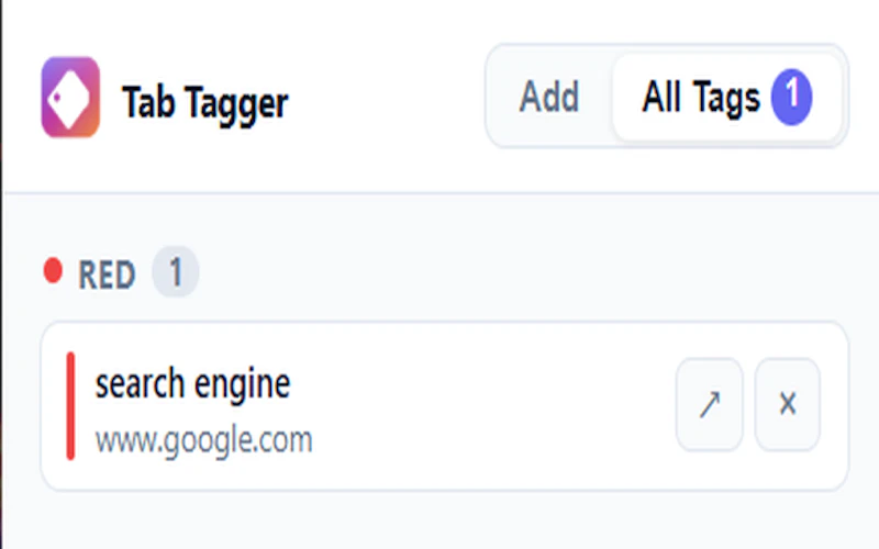 Tab Tagger screenshot 5