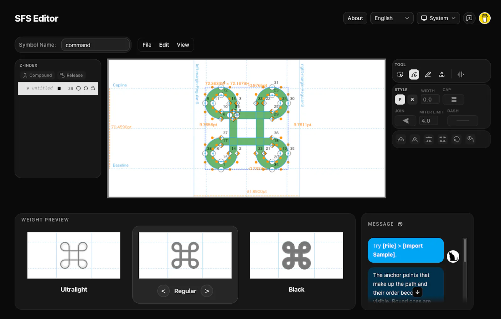 SFS Editor screenshot 3