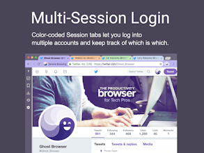 β Ghost Browser 2.0 gallery image