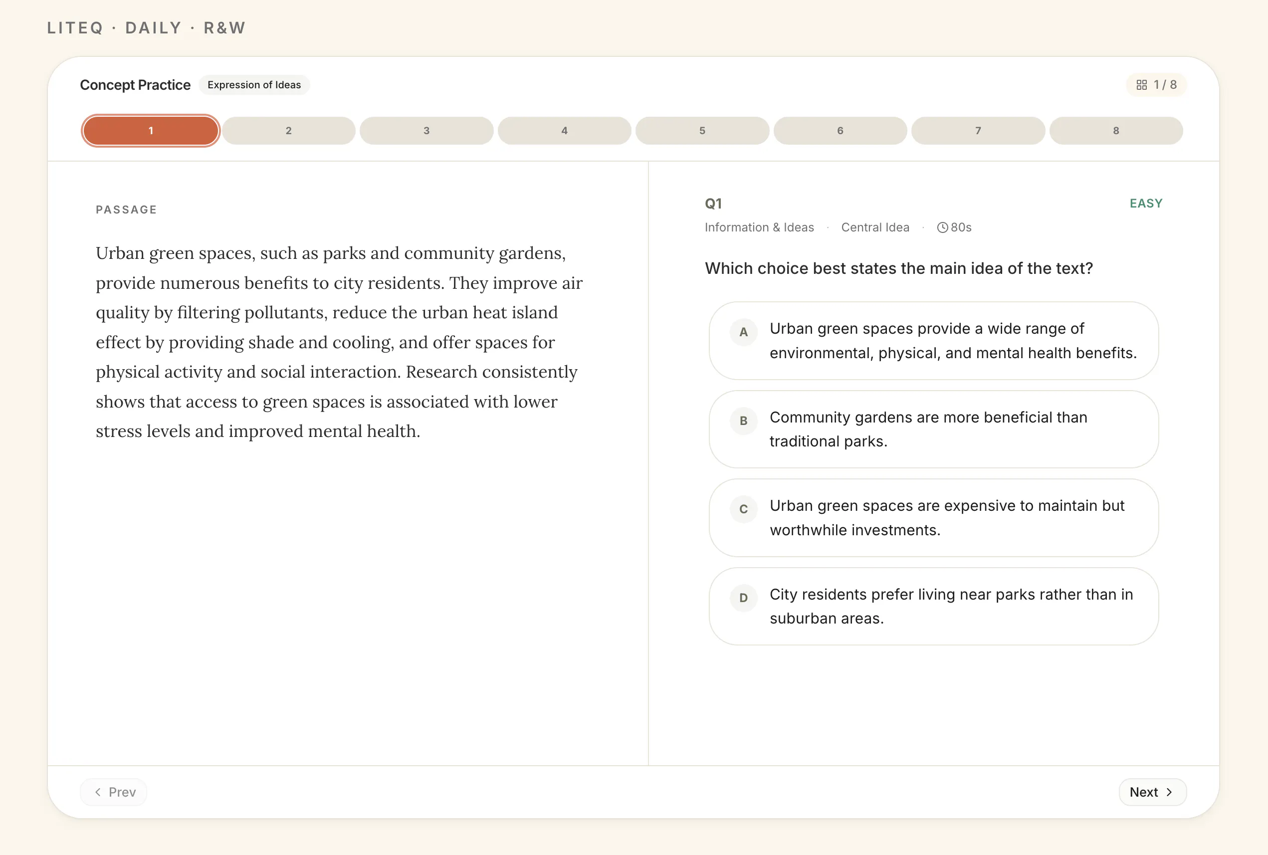 10MIN SAT prep screenshot