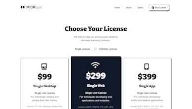 MICRtype E-13B Variable Font gallery image