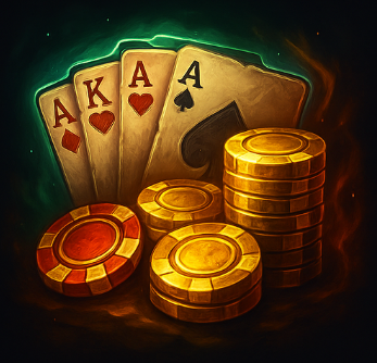 Texas Hold 'Em Poker Pot Odds Puzzler logo