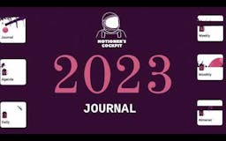 Ultimate 2023 Notion Journal Template media 1