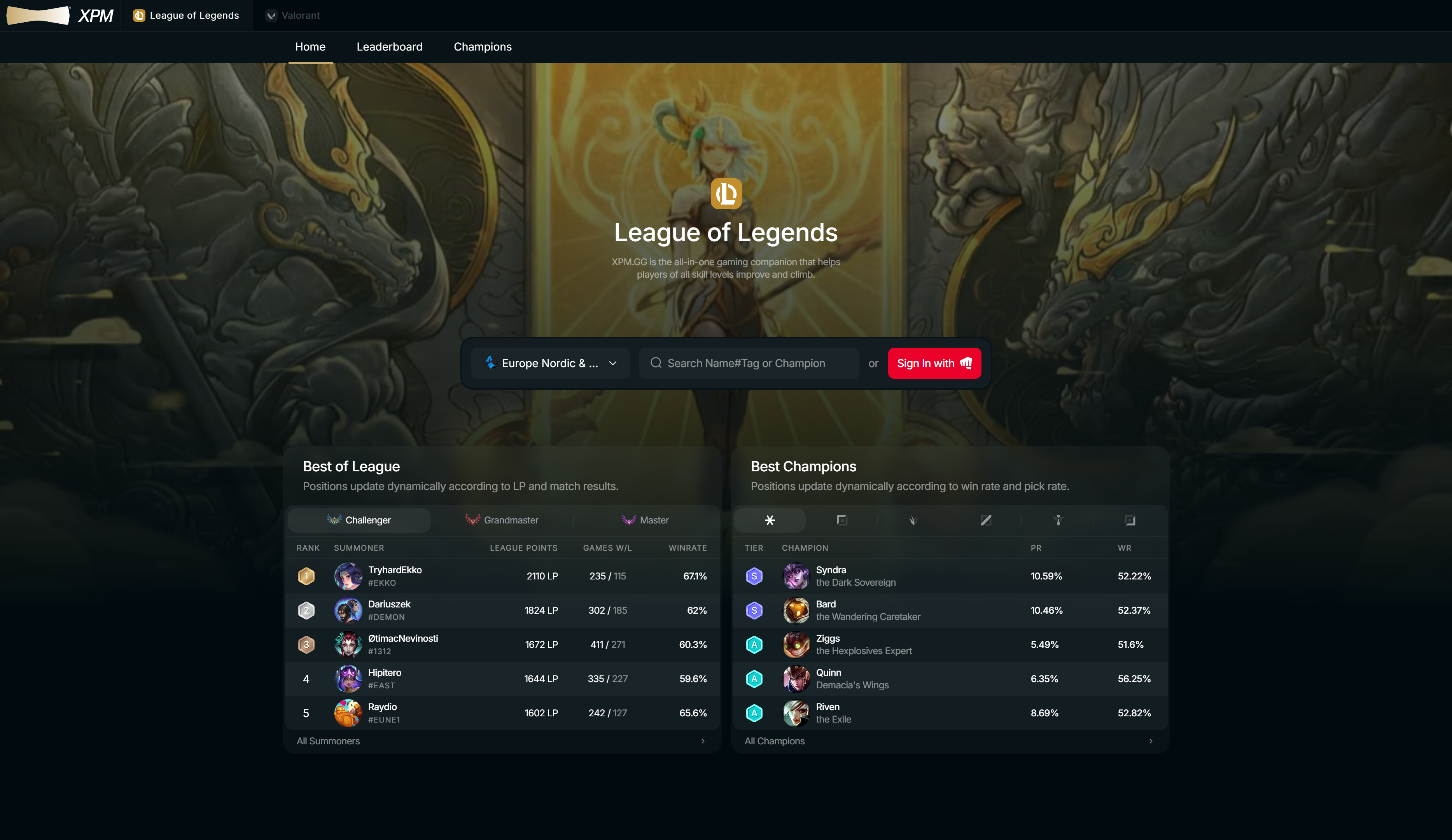 XPM.GG - Screenshot 3 showing product features and functionality