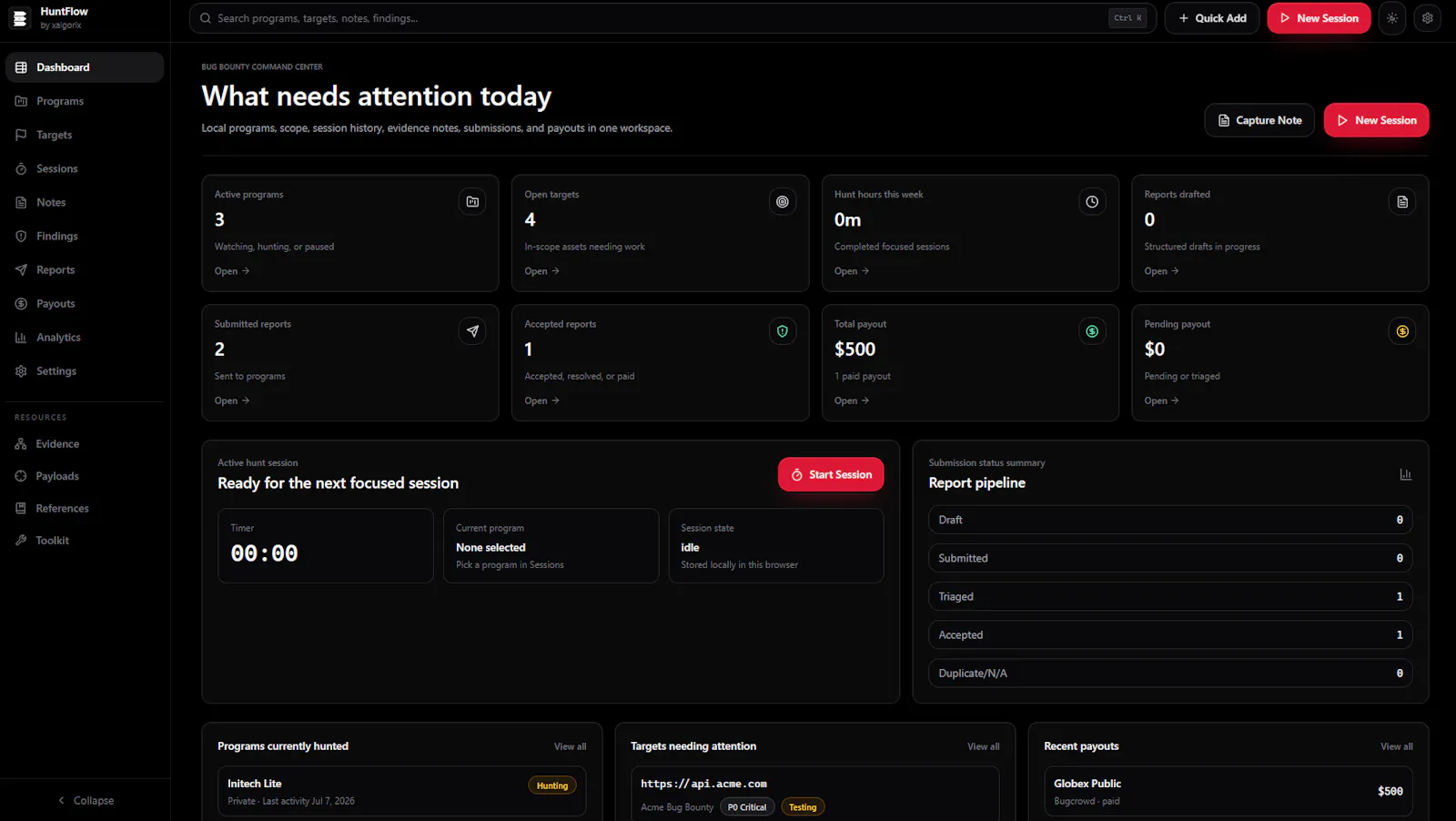 HuntFlow screenshot 1