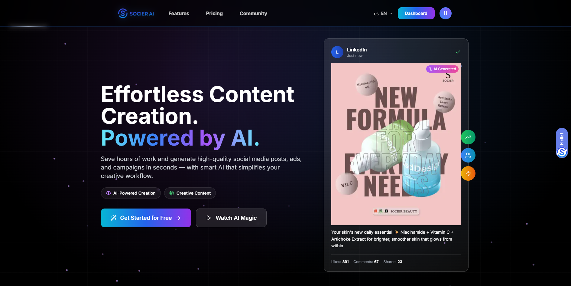 Socier gallery image