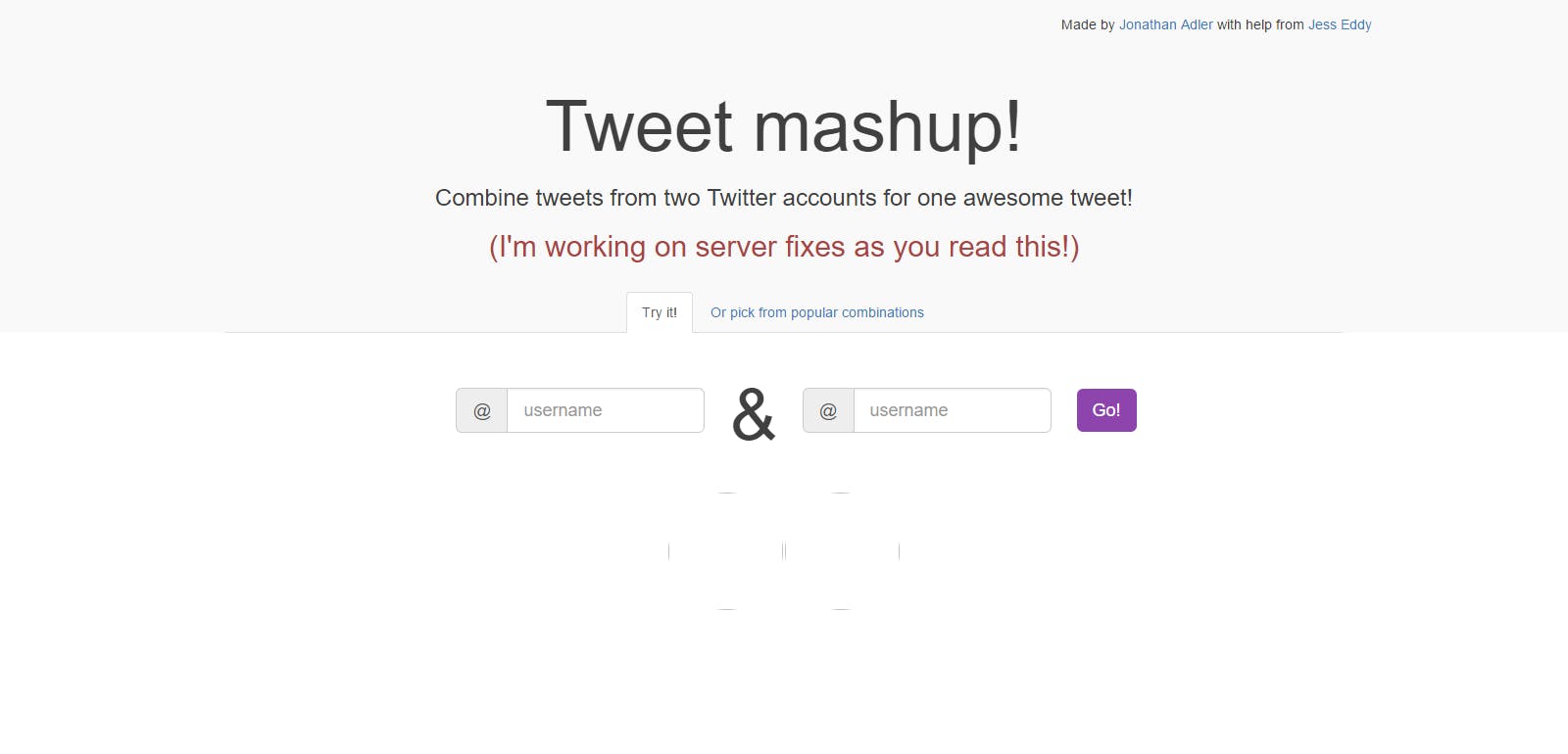 Tweet Mashup media 1