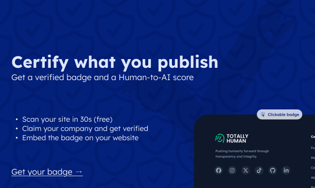 Trusted Humans - Main product screenshot demonstrating key features and user interface